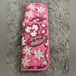 Vera Bradley Floral Quilted Hot Tools Case— Holds Curler or Flat Iron